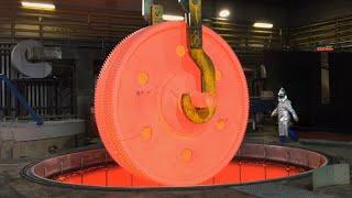 Amazing Hot Metal Factory - Modern Technology And Hot Forging Process