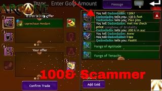 Scammer Dedekted I Arcane Legends I DovaBro