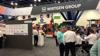 The Wirtgen Group Exhibit at World of Asphalt 2018