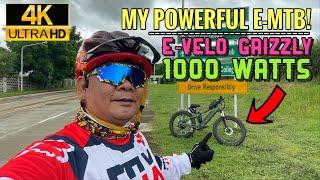 E-VELO GRIZZLY 1000 WATTS | E-MTB UPHILL TEST