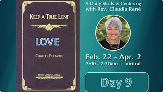 Mind Fast - Soul Feast | Lent Day 9 | LOVE | Rev Claudia René