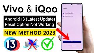 All Vivo & iQOO ANDROID 13  FRP Unlock (Without PC) | 100% New Method 2023