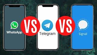 Detailed Head To Head Comparison WhatsApp vs Telegram vs Signal 2021 Complete Signal Guide