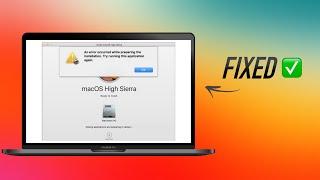 How To Fix An Error Occurred While Preparing The Installation! MacOS Sierra Recovery Error!