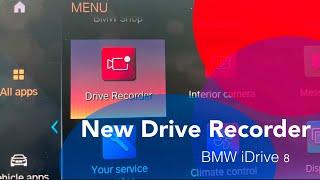 BMW's NEW Drive Recorder iDrive 8