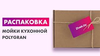 Распаковка — Мойка кухонная Polygran Gals-620