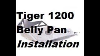 Tiger 1200 skid plate install