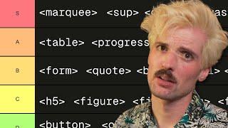 I Ranked All 142 HTML Elements