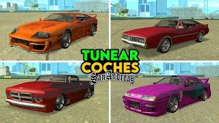 10 Formas de TUNEAR Coches en GTA San Andreas