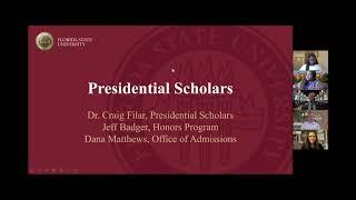 Presidential Scholars Program Introduction