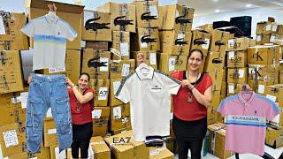 100% Original Clothes | Wholesale Warehouse | T-Shirts 130/- | Wholesale Only-Export Surplus Clothes