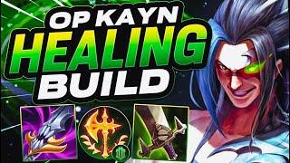 WTF IS THIS OP KAYN HEALING NEW BUILD!?