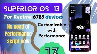 Superior OS 13 full review for Realme 6, 6i, Realme 7, Narzo 20 Pro & Narzo 30 4G