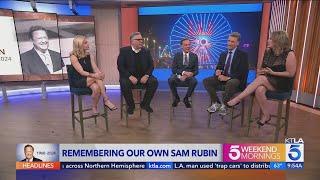 Original KTLA 5 Morning News crew honors the life and legacy of KTLA's Sam Rubin