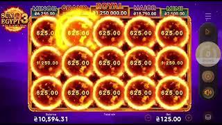 Sun of Egypt 3OAK Slots bonus win