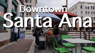 Walking in Downtown Santa Ana California