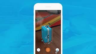 KLM's Augmented Reality hand baggage check