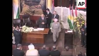 Massoud Barzani sworn in as first president of Iraqi Kurdish region