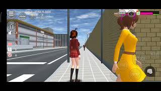 MY FIRST DAY SCHOOL ||Sakura school simulator||kitkat games and animation