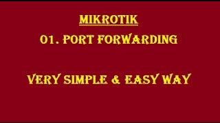 How to configure Mikrotik Port forwarding