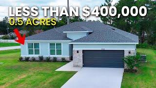 Touring a BRAND NEW Ocala Modern Home | Perfect Location close to Orlando Florida