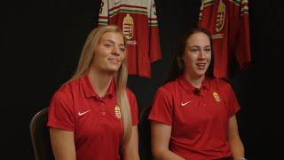 Fanni Gasparics & Emma Kreisz - 2021 IIHF Ice Hockey Women's World Championship