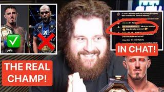 THE MMA GURU REACTS TO TOM ASPINALL JOINING HIS LIVESTREAM CHAT TO CONFIRM INTERVIEW BEFORE UFC 309!