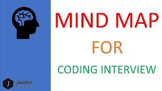 Mindmaps For Coding Interviews | Last Minute Coding Tips