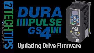 Firmware Update - How to update the GS4 VFD Firmware from AutomationDirect