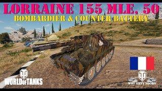 Lorraine 155 mle. 50 - Bombardier & Counter Battery