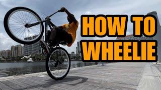 How To Wheelie Your Bike!