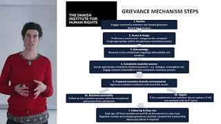 Project-level grievance mechanisms and human rights and impact assessment