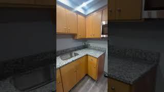 Installation of granite kitchen countertops