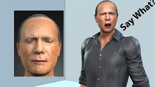 How to repaint eyelids in Character Creator 3 Headshot Plugin