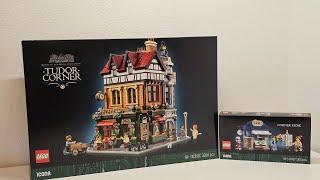 Unboxing LEGO ICONS 10350 TUDOR CORNER