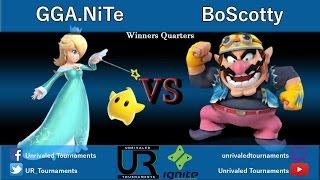 Ignition #6  Winners Quarters - GGA.NiTe (Rosalina) vs BoScotty (Wario)