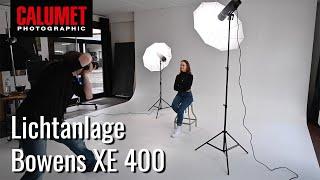 Studioblitz Bowens XE 400 - die Lichtanlage für das erste Studio | Calumet Photographic [deutsch]