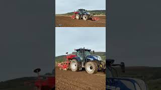 TM and T7 working side by side at wheat #farming #agriculture #arimagery