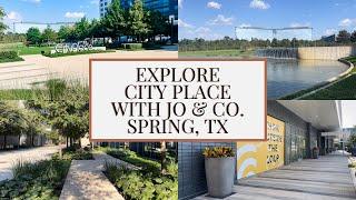 City Place Vlog | A Master Planned Community in Spring, Texas with Mixed Use Space | Jo & Co.