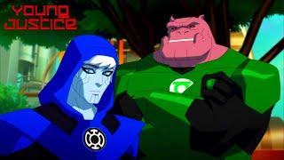 Kilowog Reunites With Razer Scene | Young Justice 4x19 Razer Meets The New God Metron Scene