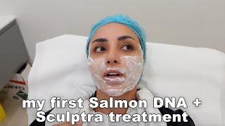 I Got Salmon DNA Injected Into My Skin and Sculptra! | Nina Ubhi