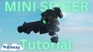 Mini Seiger Mech | Tutorial | Roblox Plane Crazy