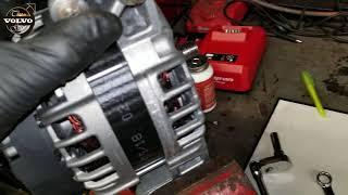 Volvo LR2 3.0T 3.2SI6  Alternator Replacement
