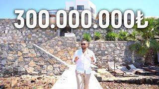 Bodrum’da Kendine Ait İskelesi Olan 300.000.000 Milyonluk Lüks Villa