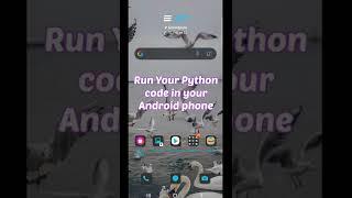 How to run Python on Mobile | Python 3 on android phone using Pydroid App