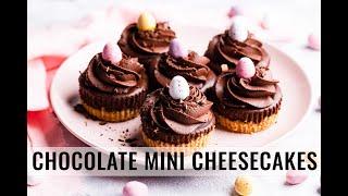 Chocolate Mini Cheesecakes