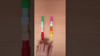 Anti stress ll mini pop tubes Asmr #shorts#fidget#satisfying#relaxing