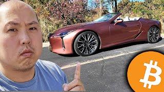 Feels Good To Be in Bitcoin Again | 2025 Lexus LC500