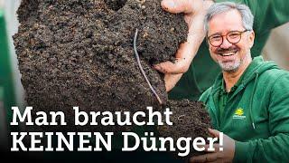 Man braucht keinen Dünger, wir erklären warum!