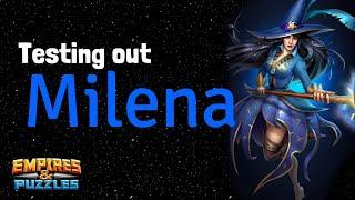 Testing out Milena: Cobalt 2.0?! | Empires and Puzzles Hero Test